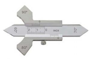 Позионный измеритель высоты сварных швов с нониусом